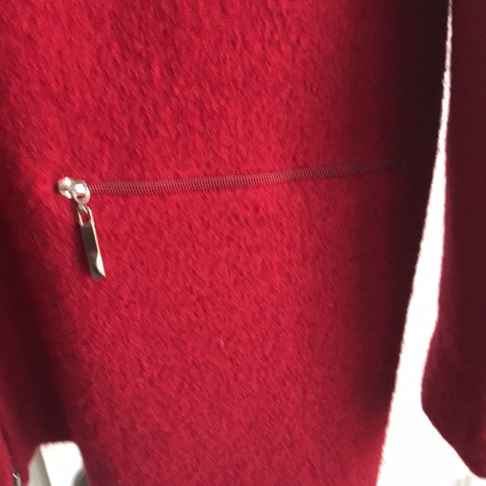 Red wool jacket - Picture 5 of 5
